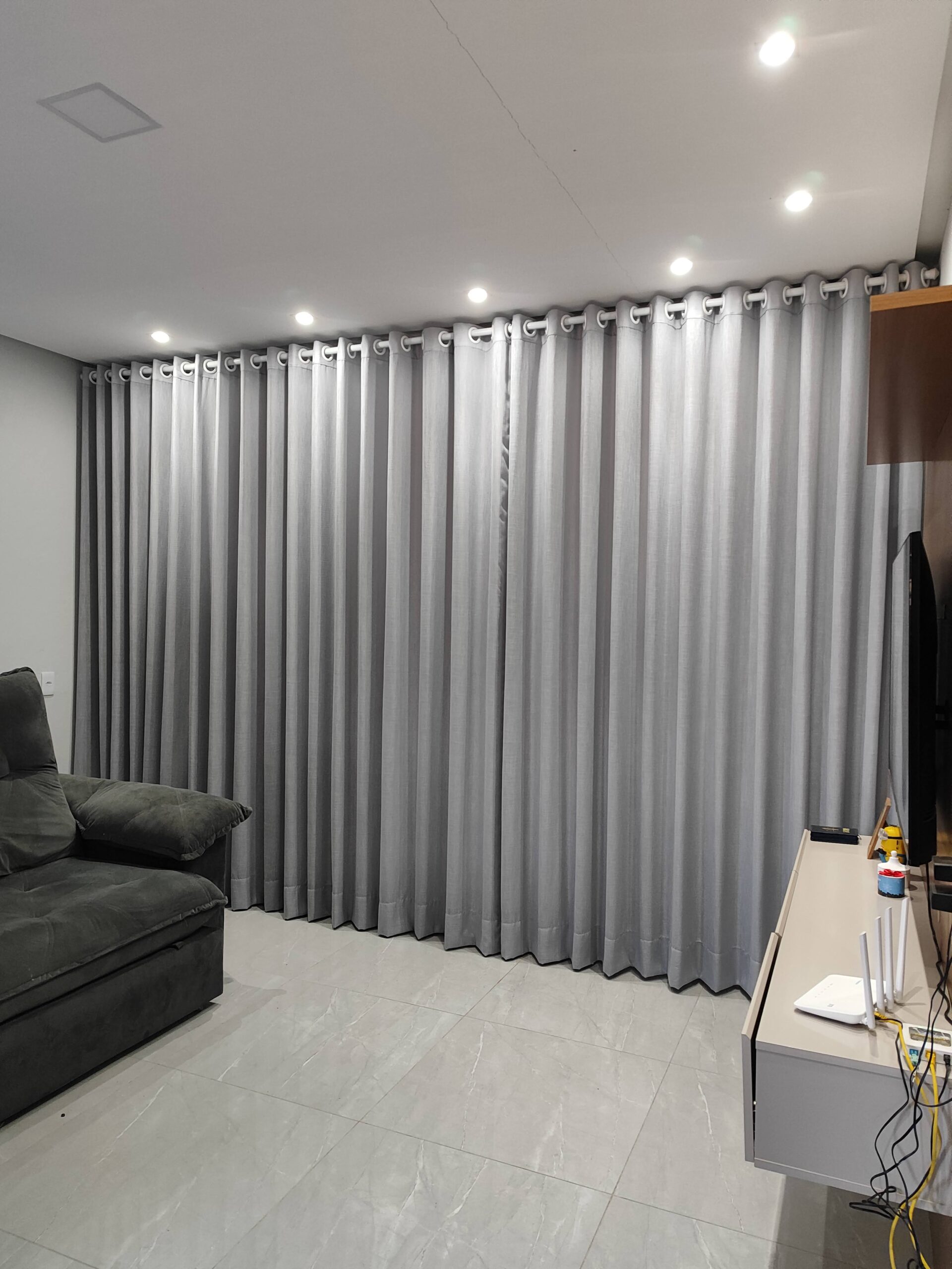 Cortina Linho Irlandês + Blackout 100% para Bastão Duplo (cópia 4 )