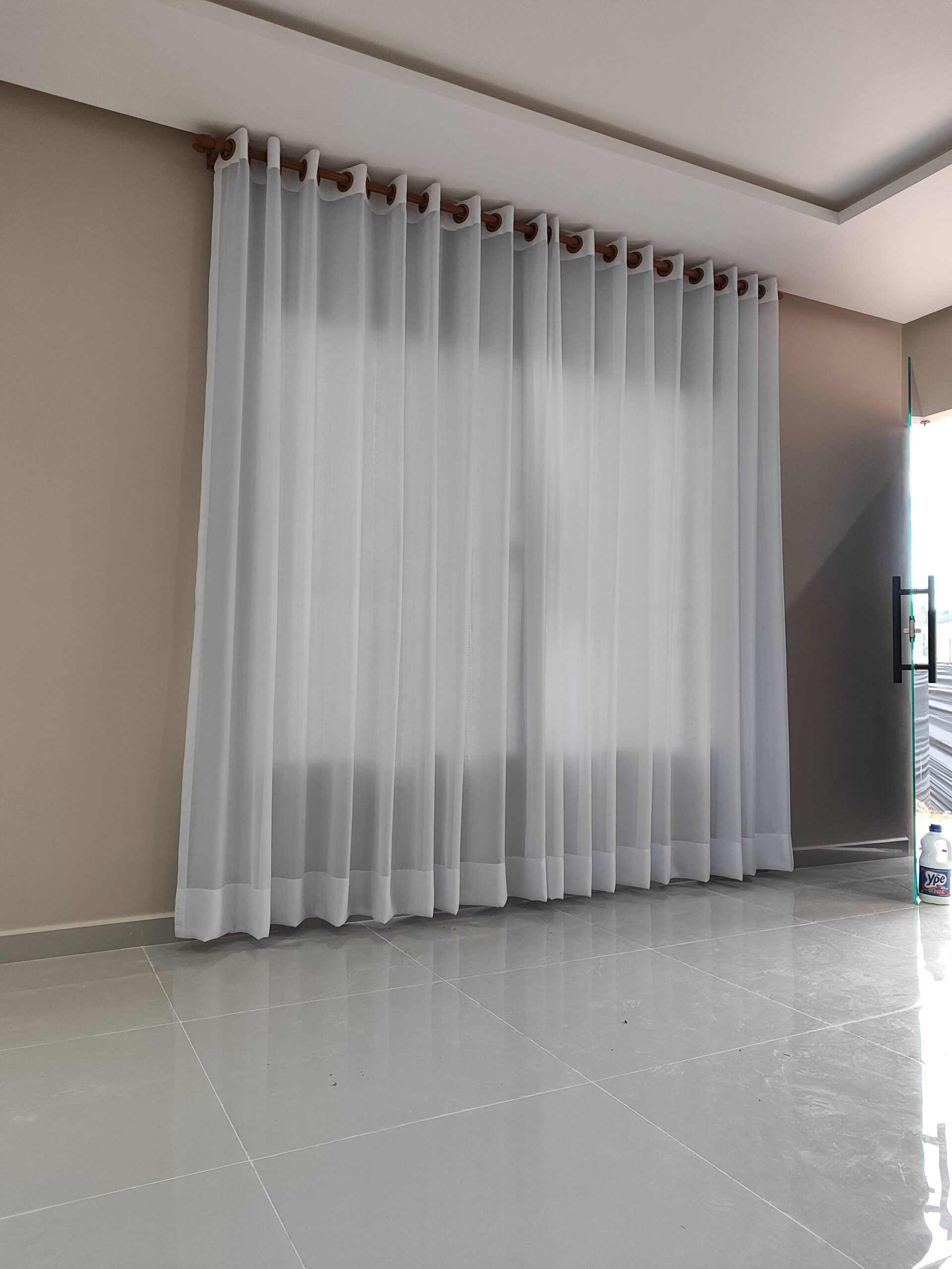 Cortina Linho Irlandês + Forro MF Skin Peach para Bastão Duplo (cópia 5)